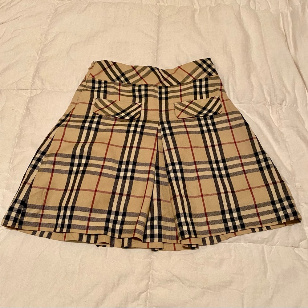 Plaid Mini Skirt